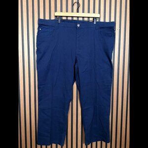 New Arrow Pants 46 x 29 Mens Blue Straight Chino Big & Tall